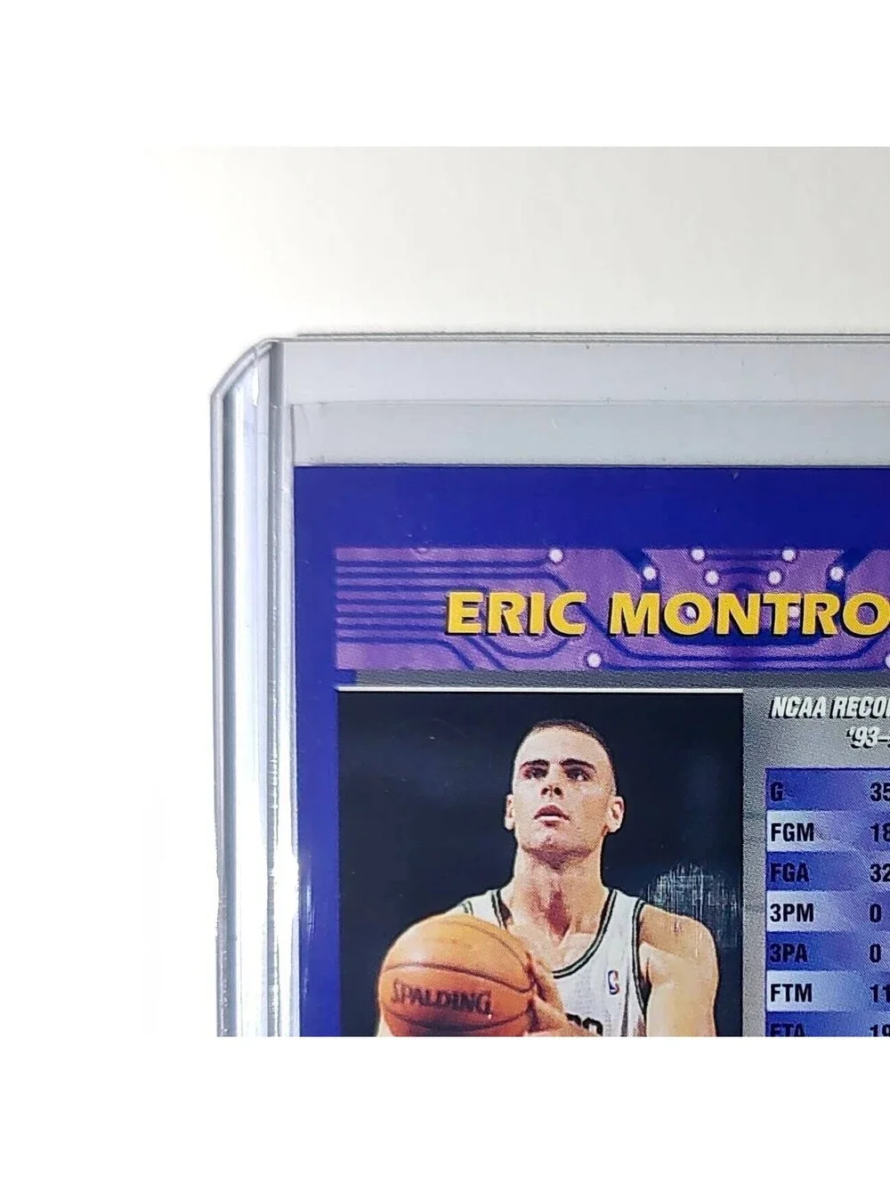 Eric Montross Rookie 1994-95 Topps Finest #273 Card